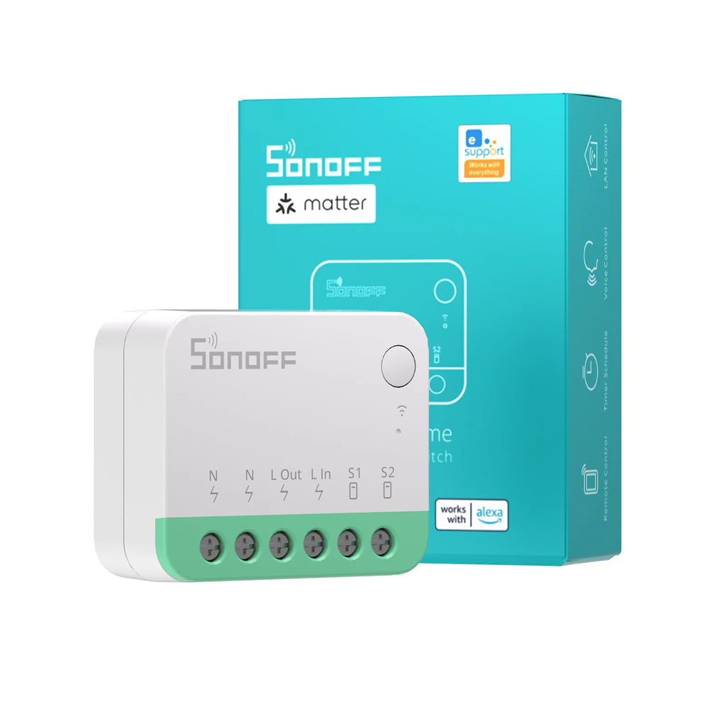 Matter Smart Switch - WiFi Home Automation Module for Energy Saving Tidesmit