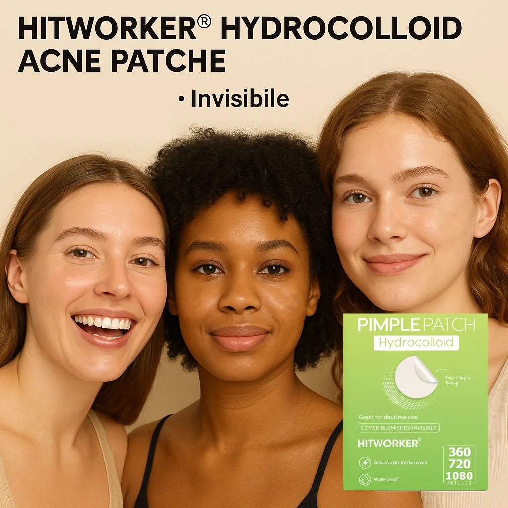 Hydrocolloid acne patch facial cleansing care essence, tool accessory, invisible and waterproof, suitable for all skin types