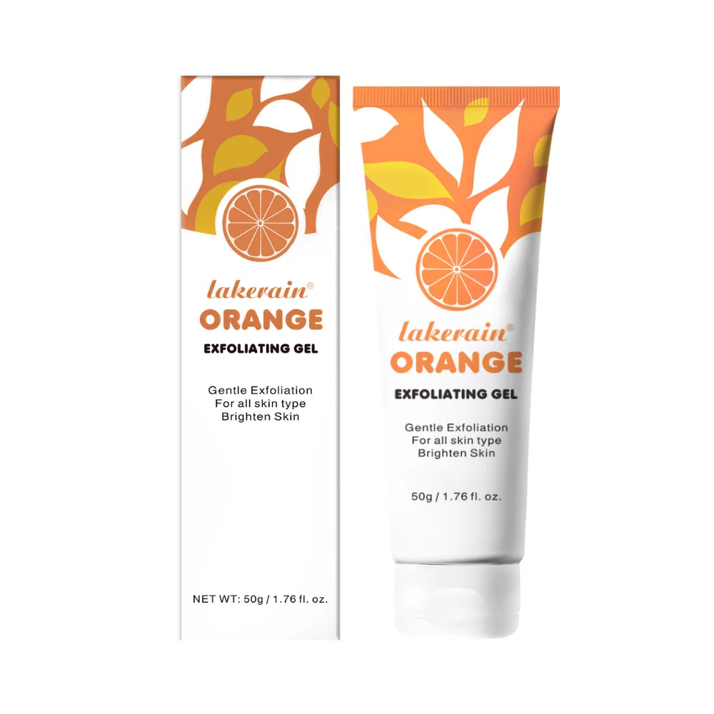 Orange Peeling Gel Body Exfoliator - Natural Deep Cleansing 50g Scrubs Treatments 50g Tidesmit