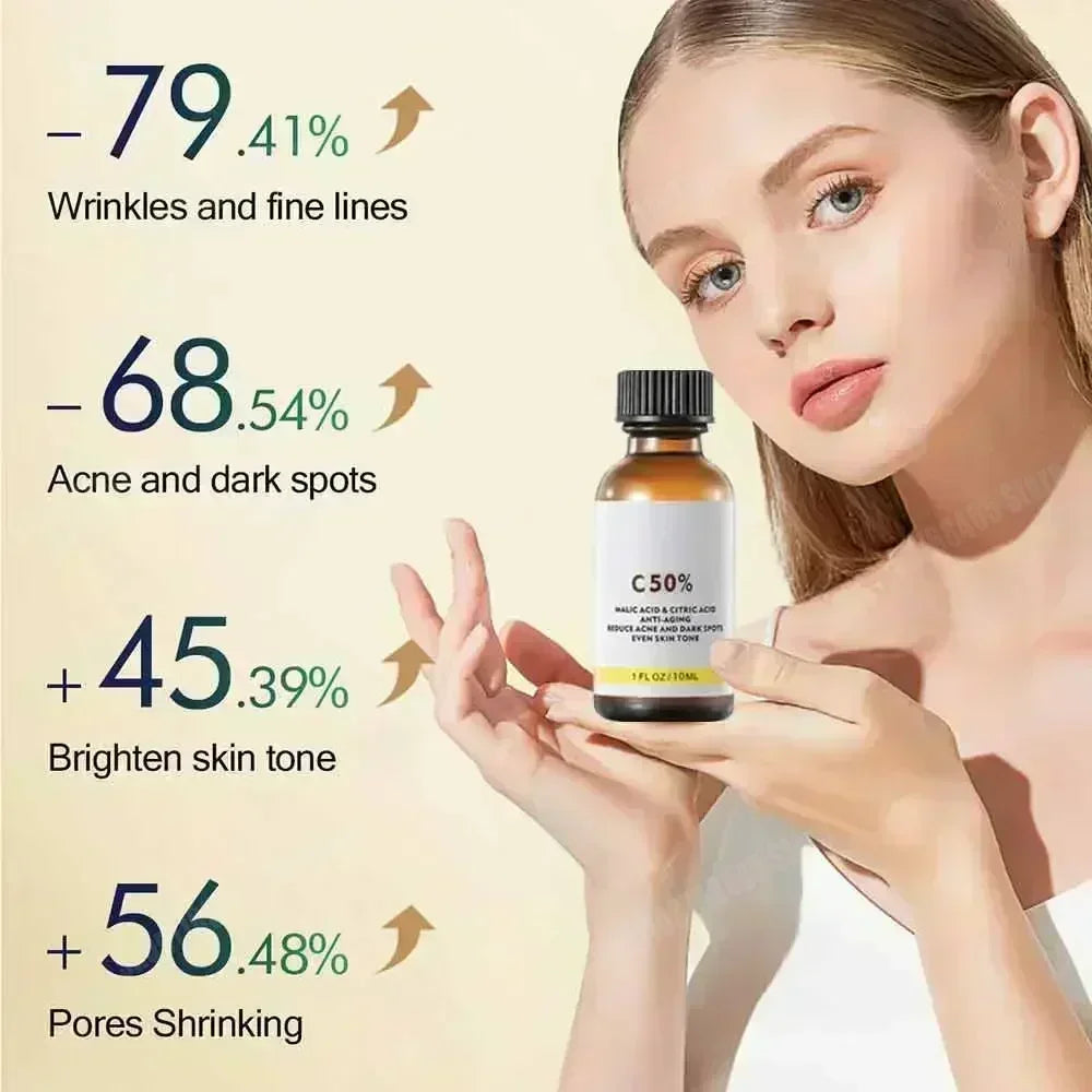 Salicylic Acid Face Peel - Salon-Quality Exfoliating Acne Treatment Scrubs Treatments Tidesmit