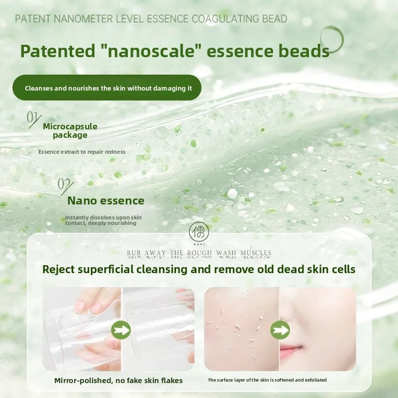 Aloe Vera Exfoliating Gel 300g - Professional Deep Pore Cleansing Face Scrub Scrubs Treatments Tidesmit