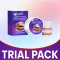 Flexible Silicone False Teeth Kit Comfortable Fit Secure Hold Realistic Appearance Upper Lower Dental Plate Replacement Dentures