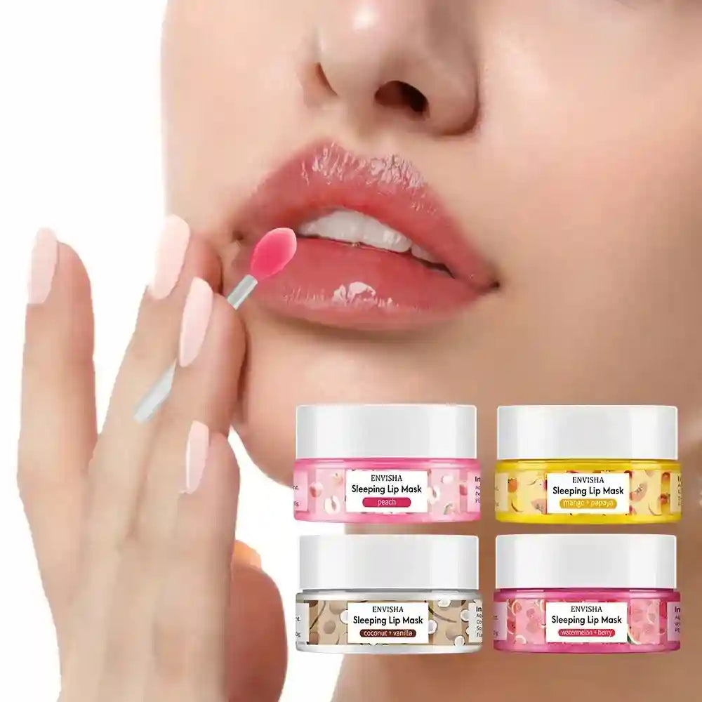 Lip Sleeping Mask Moisturizing Balm - Nourishing Overnight Treatment Lip Care Tidesmit