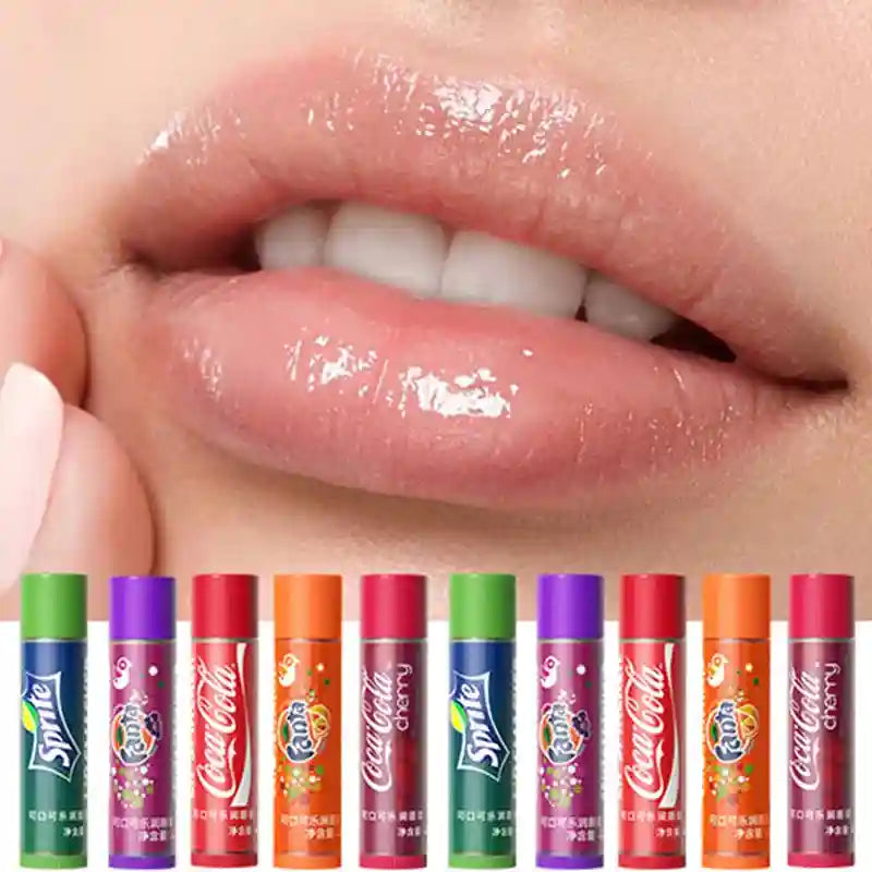 Coca-Cola Lip Balm Set: Moisturizing Daily Lip Care Treatment (6-10pcs) Lip Care Tidesmit