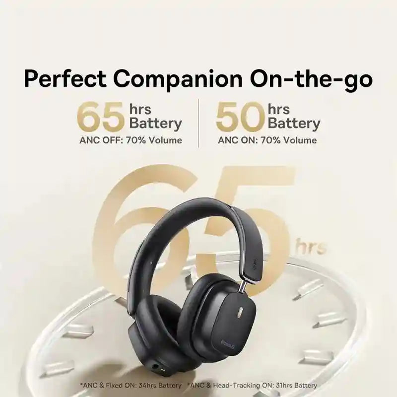Tidesmit Wireless Headphones: Active Noise Cancellation & Spatial Audio Tidesmit