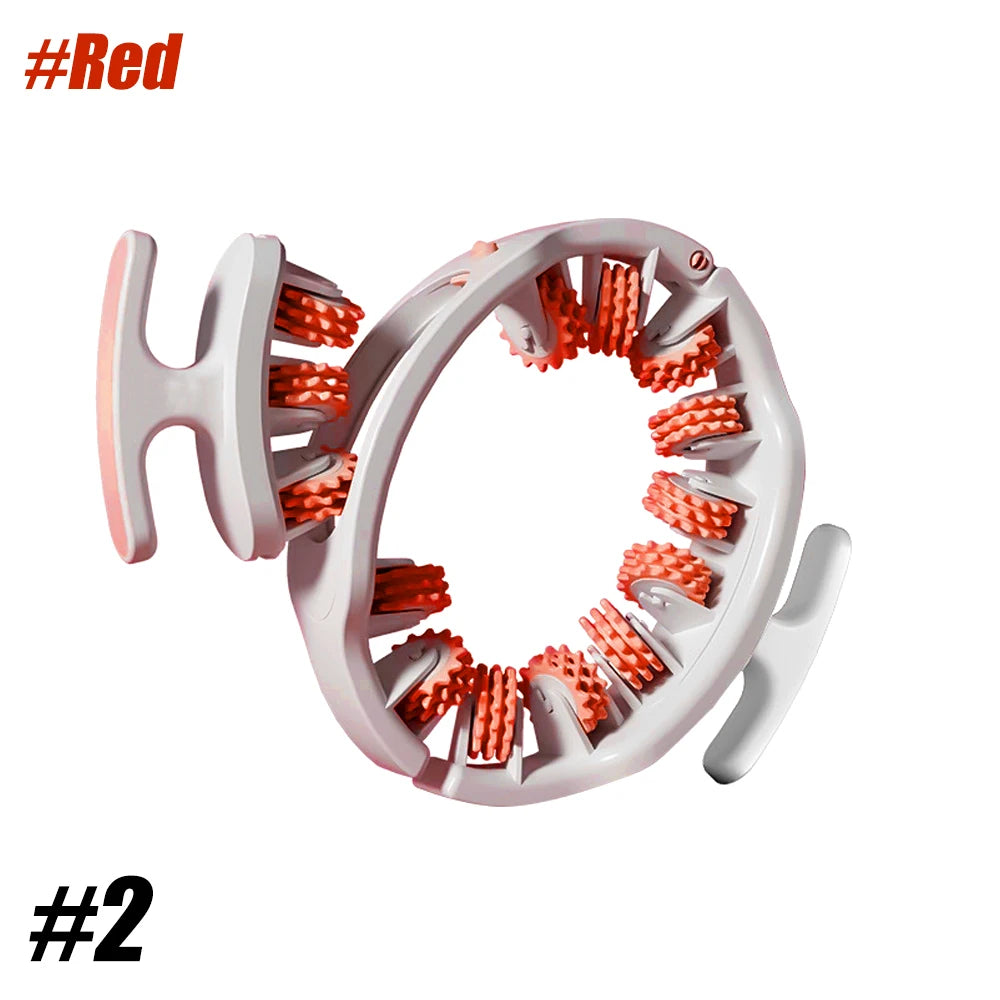 Anti Cellulite Massager Roller | Deep Tissue Fascia Tool with Heat Therapy Body Shaping Massage Equipment 2-Red China