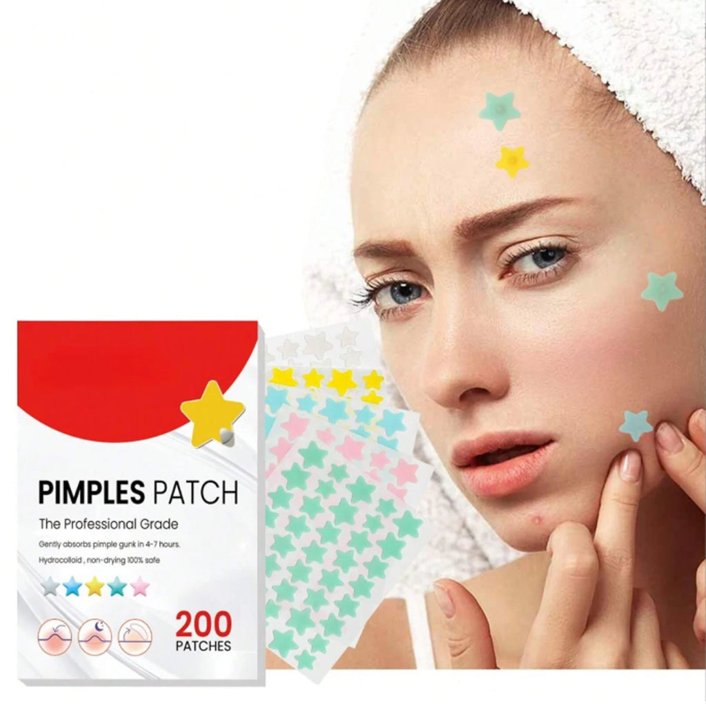 200/1000PCS Acne Patch Water Colloidal Patch Acne Patch Covering Facial Flaws Ultra Thin Invisible Suitable For All Skin Types