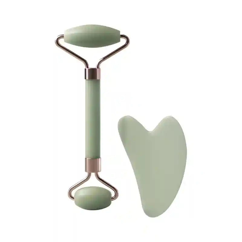 Facial Massage Roller for Skin Tightening - Resin Ergonomic Tool Eye Massage Instrument Green-01 Tidesmit