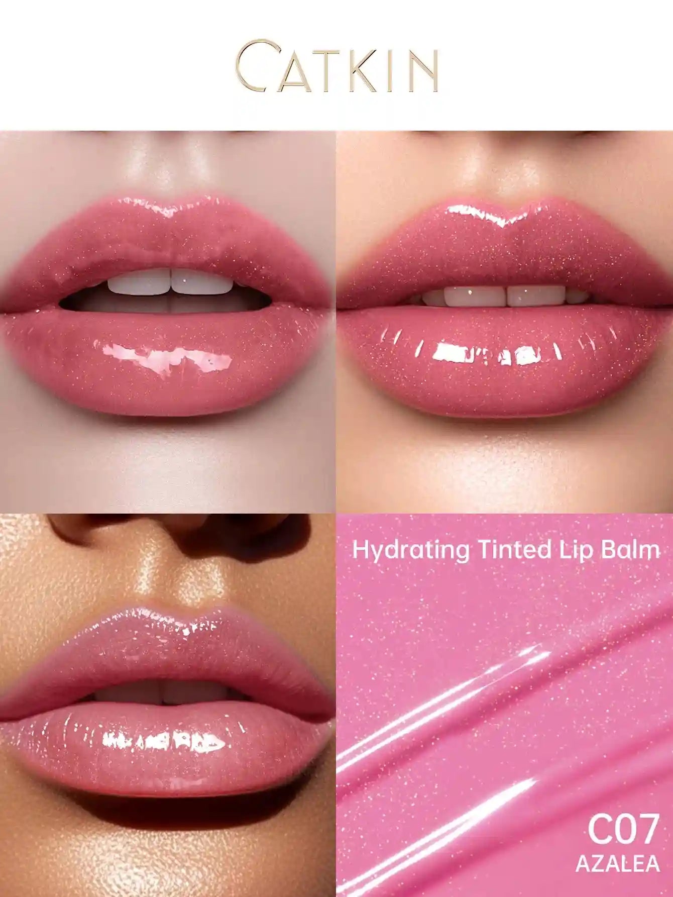 Moisturizing Tinted Lip Balm - Hydrating Lip Care with 6 Vibrant Shades Lip Care Tidesmit