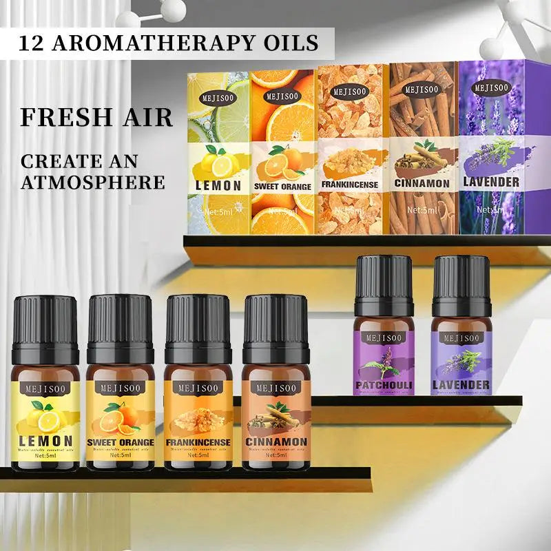 5ml Natural Essential Oils Rosemary Tea Tree Lemon Lavender Lemongrass Eucalyptus Peppermint Sweet Orange Fragrance Oil