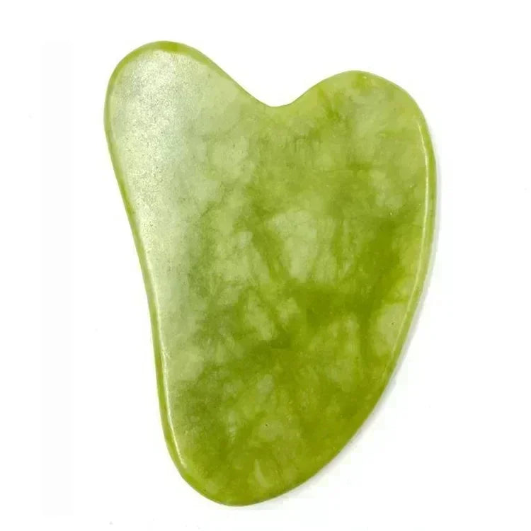 Jade Roller and Gua Sha Set | Natural Stone Facial Lifting Massage Tool Body Shaping Massage Equipment Love Tidesmit