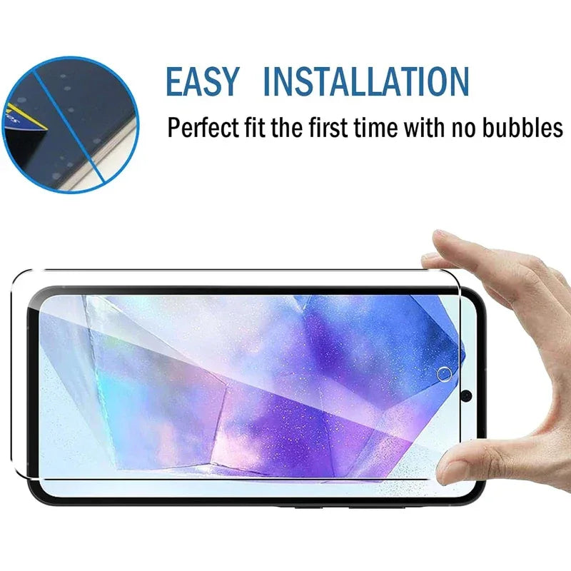 Samsung S26 Tempered Glass Screen Protector - 9H Anti-Scratch HD Clear Film Tidesmit