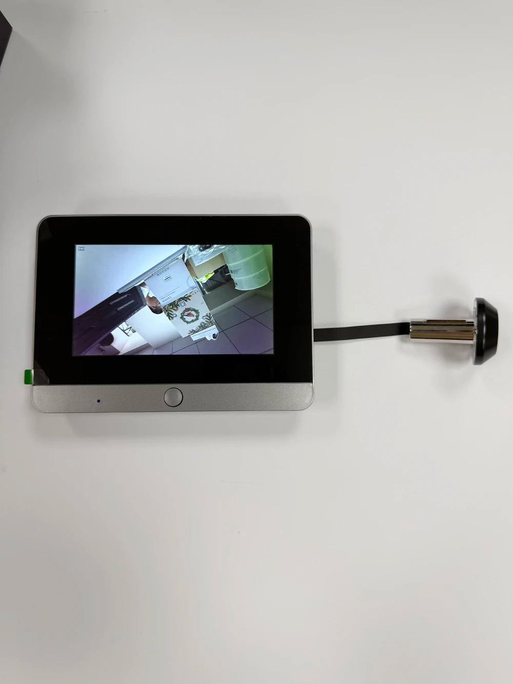 Tuya Smart 2MP 5Inch Screen Mini Digital Peephole Eye Viewer WiFi IR PIR Motion Door Camera 10000mAh battery work 3-4 Months