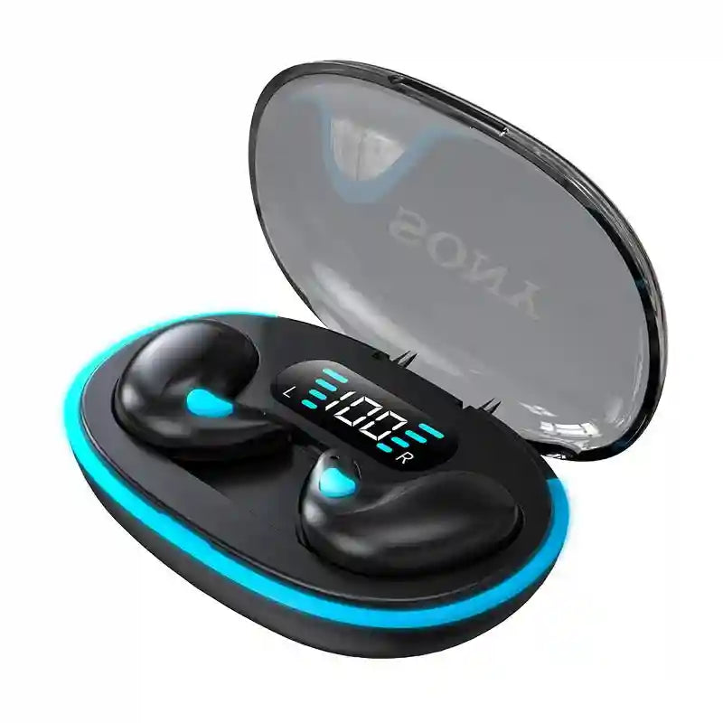 Wireless Sleep Earbuds - Active Noise Cancellation for Better Rest black Tidesmit