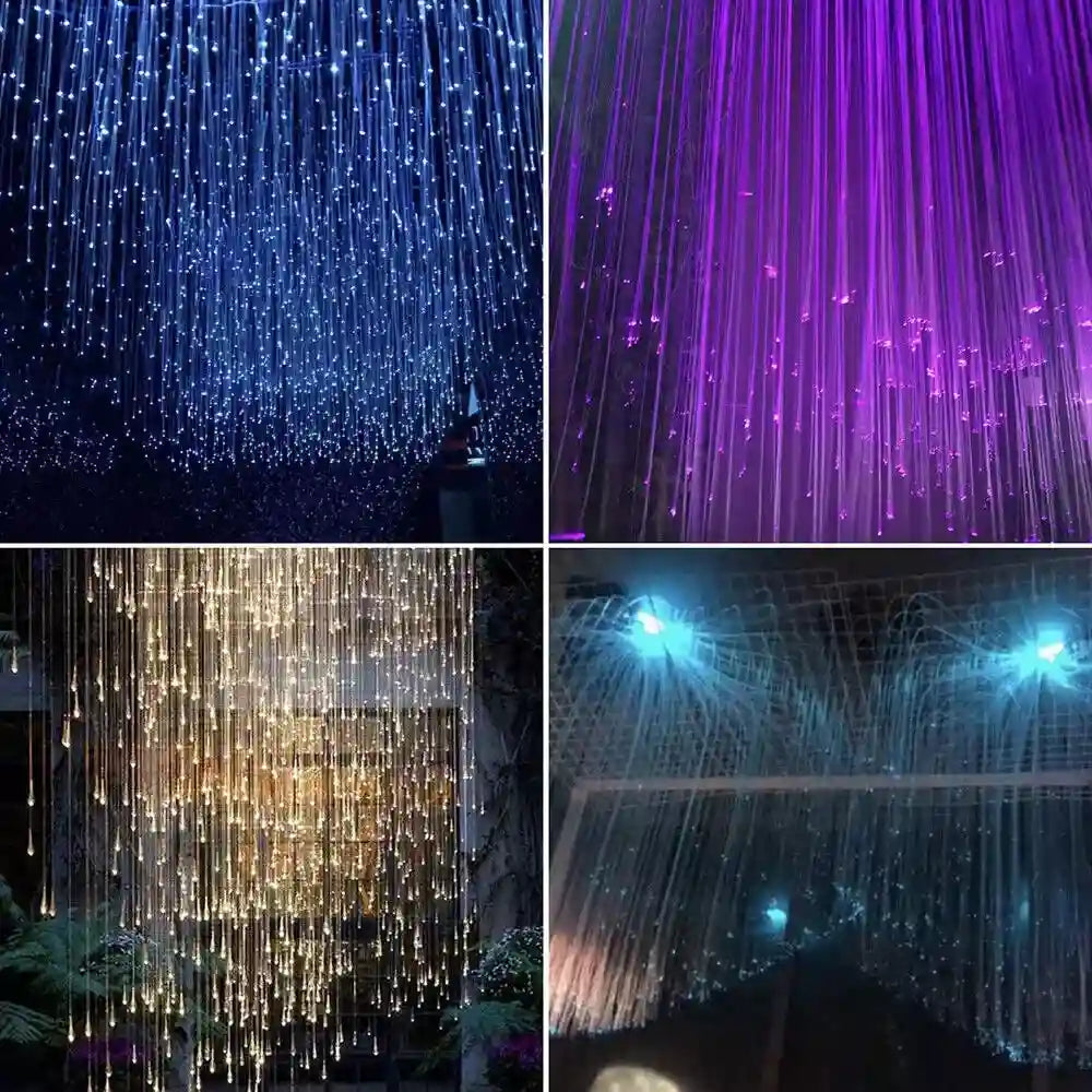 Fiber Optic Starry Sky Car Atmosphere Lamp - RGB LED Lighting Kit Tidesmit