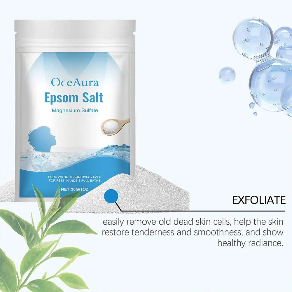 Magnesium Sulfate Bath Salt Scrub – Professional Detox Exfoliation Scrubs Treatments Tidesmit