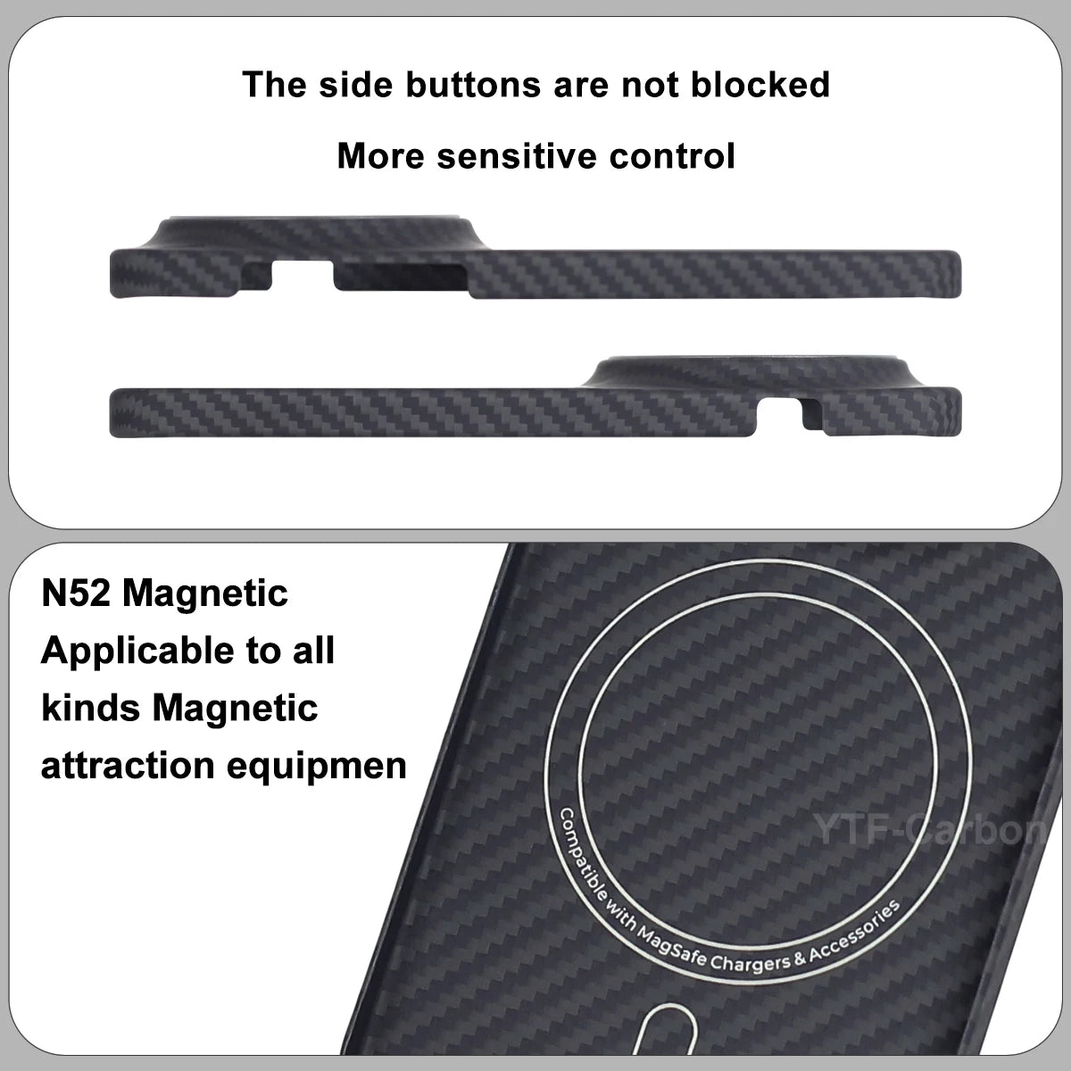 Vivo X300 Carbon Fiber Case | Slim Shock-Absorbing Cover Tidesmit