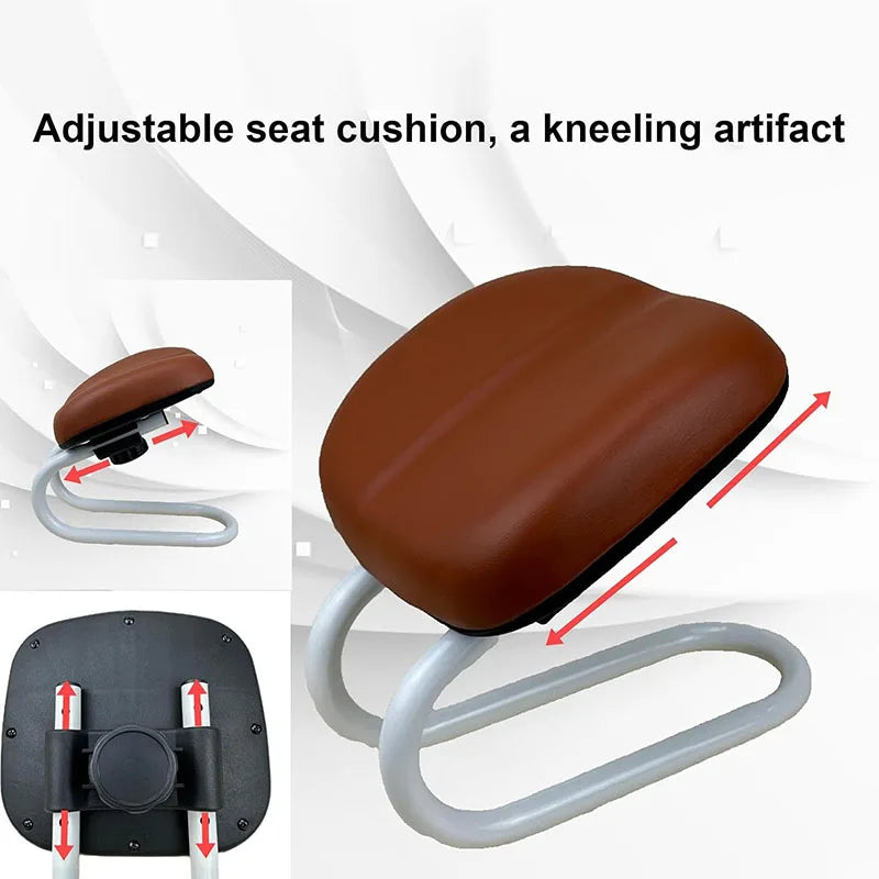 Meditation Seat Yoga Stool Kneelers for Praying with Sponge Cushion Non-Slip Leg Sleeve Bench Seat Meditation Accessories