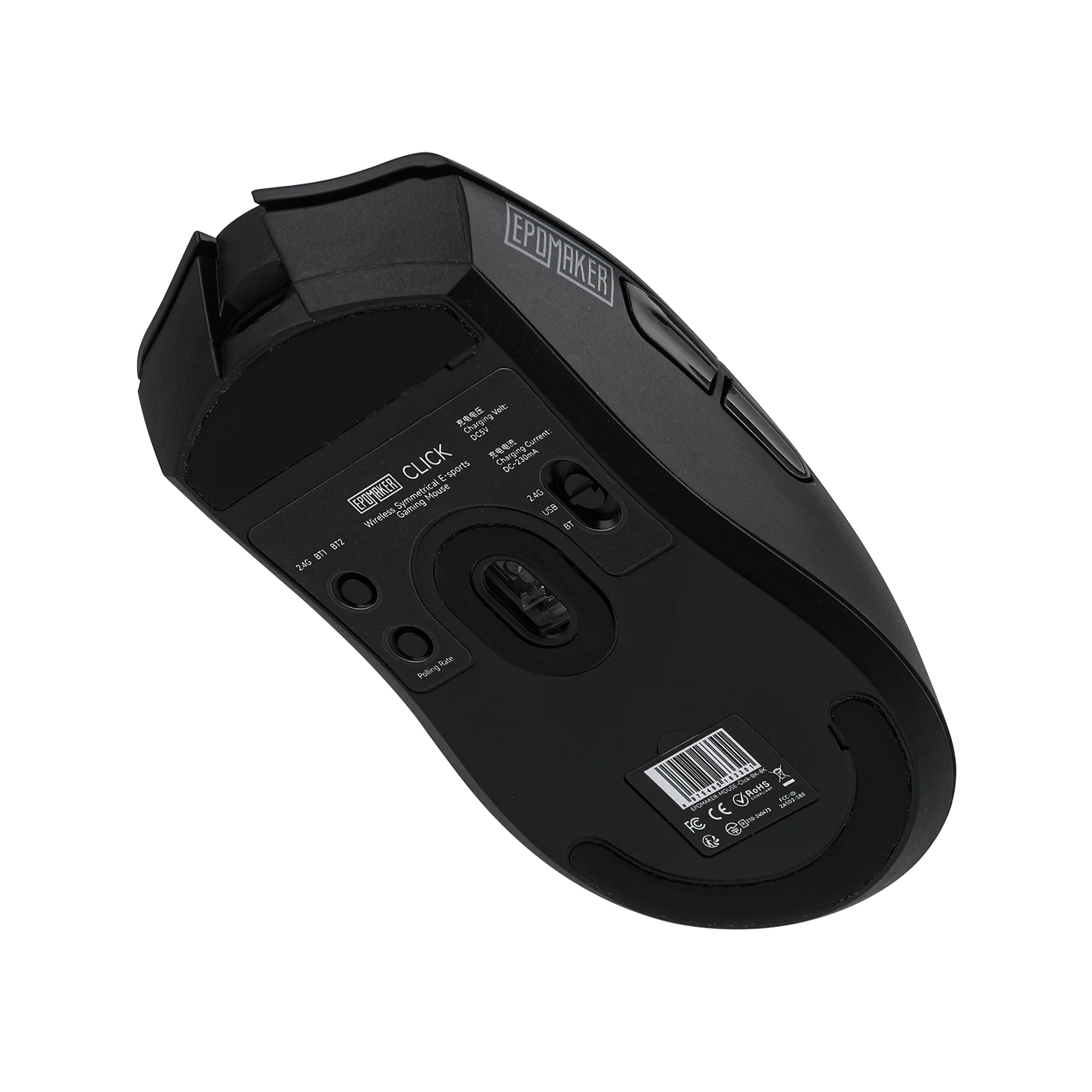 EPOMAKER Click Tri-mode Wireless Lightweight Gaming Mouse 8K Polling Rate with PAW3950 Sensor & 800 to 42000 DPI