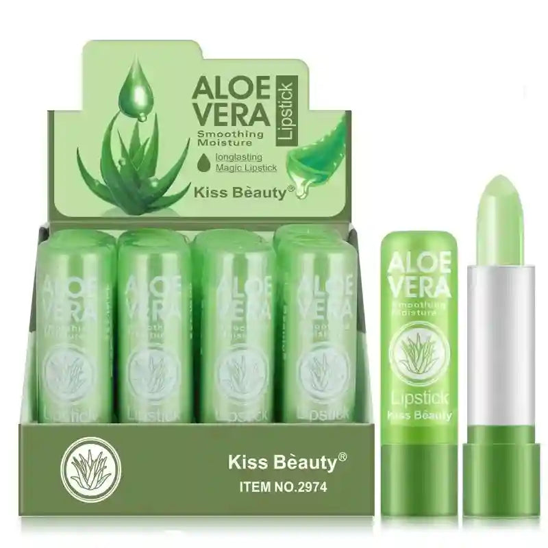 Color Changing Lip Balm - Nourishing Aloe Vera Tinted Treatment Set Lip Care 12pcs-set Tidesmit