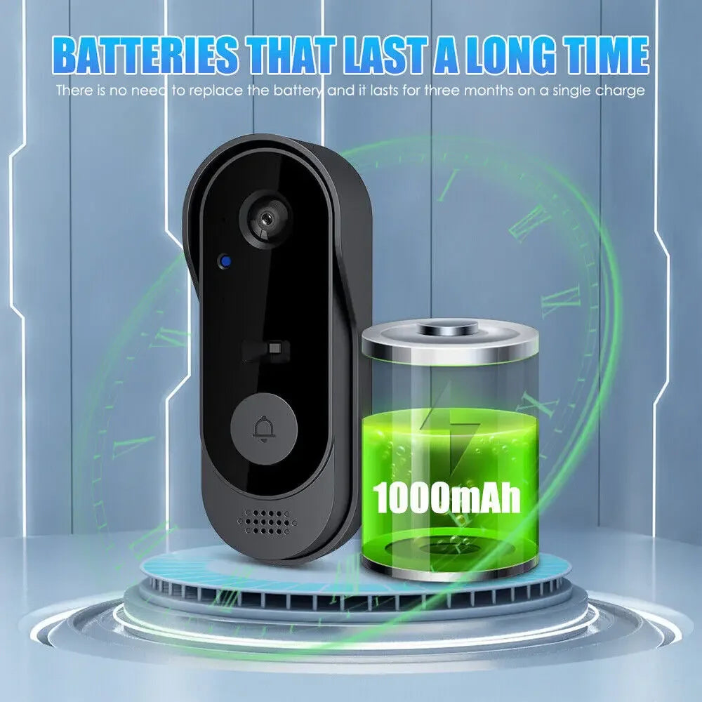 Tuya Doorbell With Camera Wireless Bundle Doorbell Smart Home WlFl HD Outdoor Phone Camera Security Video Intercom Night Vision