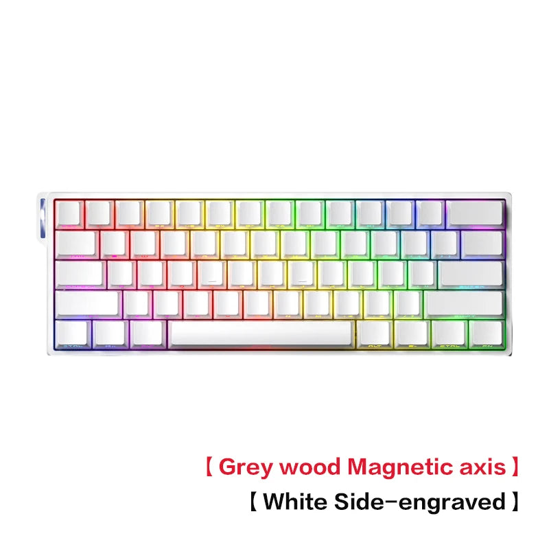 AULA WiN 60 Magnetic Axis Keyboard RT Custom Mechanical Wired Connection for Gaming with Webdriver for 8K Response Rate
