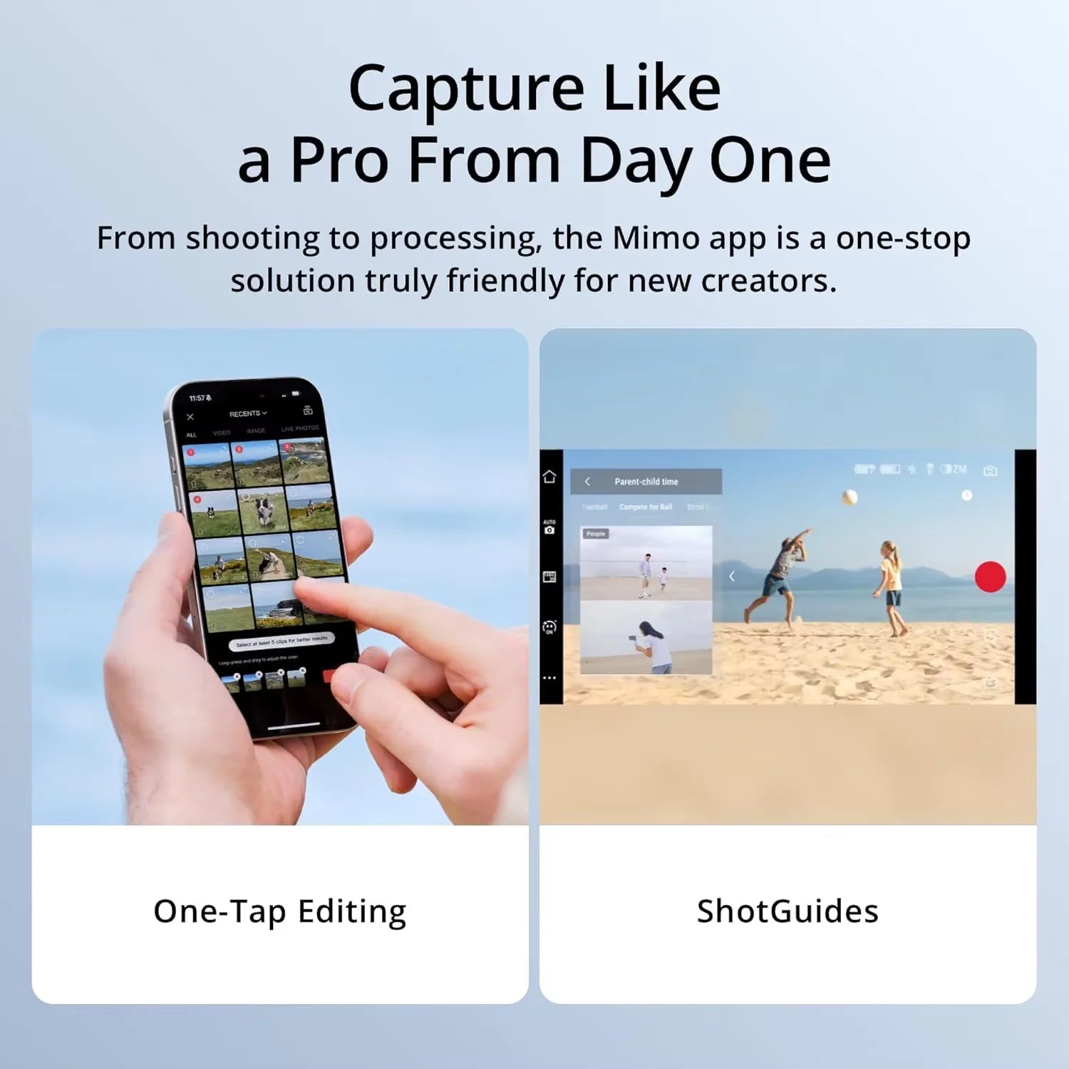 Smartphone Gimbal Stabilizer 3-Axis Foldable for Professional Video Tidesmit