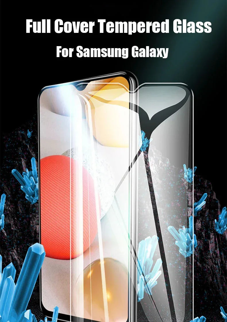 Samsung Galaxy A54 Tempered Glass Screen Protector - 3 Pack Case-Friendly Tidesmit