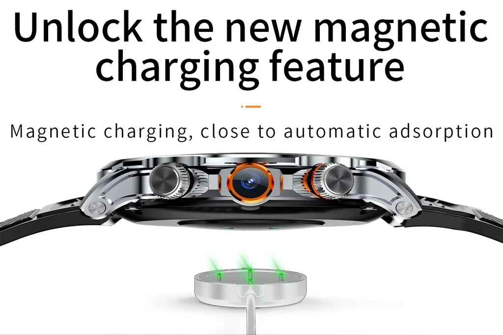 Smart Watch With 1.95 inch IPS 1100mah Battery 128GB ROM 500W Camera GPS WIFI Heart Rate APP Download Smartwatch Android 9.0