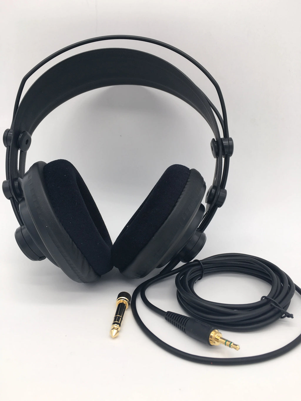 Samson SR850 Studio Headphones - Semi-Open Back with Velvet Earpads Tidesmit