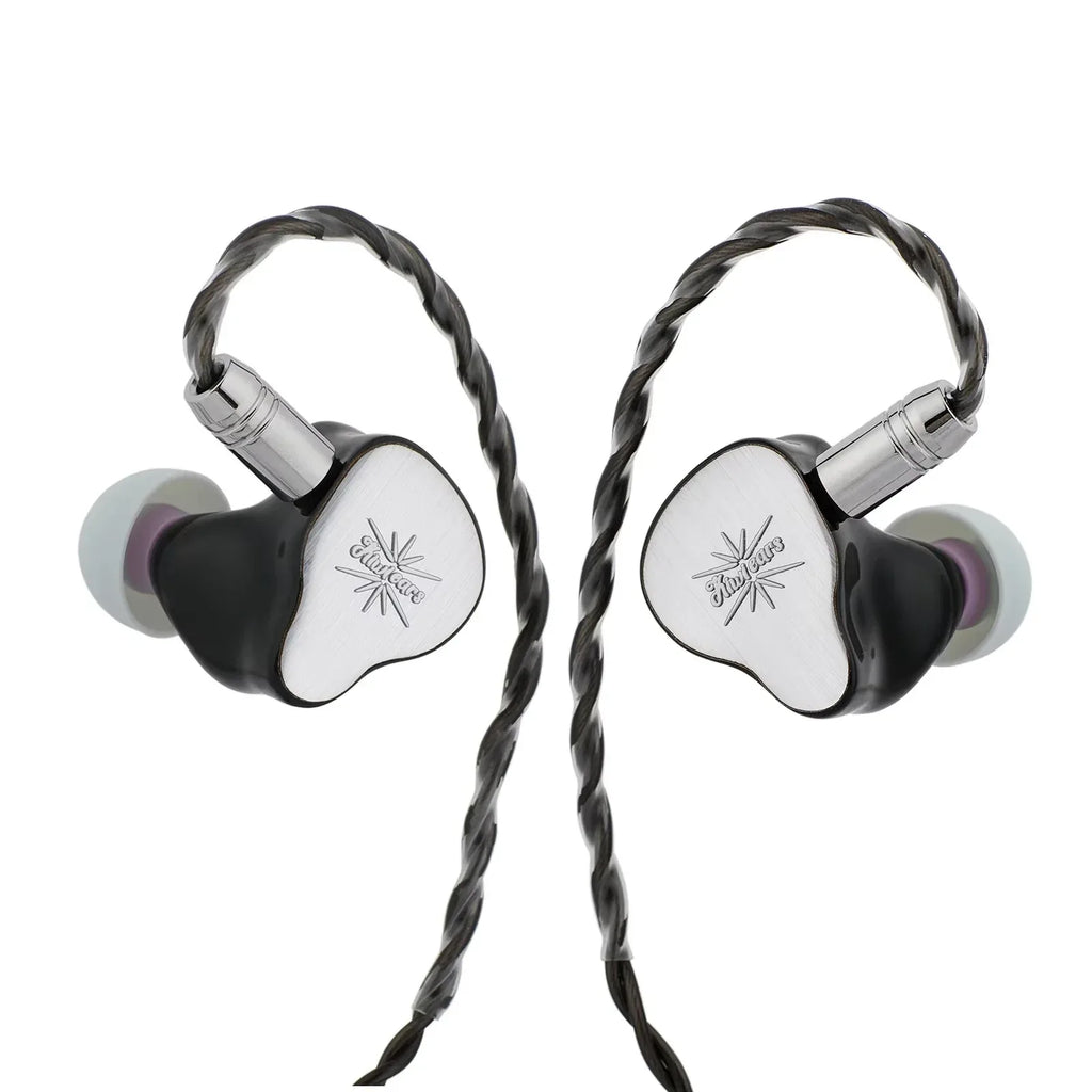 Kiwi Ears KE4 Hybrid IEMs: 2DD+2BA Wired Earphones | Tidesmit Tidesmit