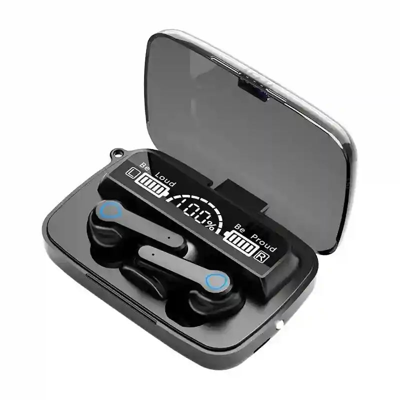 Wireless Bluetooth Gaming Earbuds with Active Noise Cancellation - Black Black Tidesmit