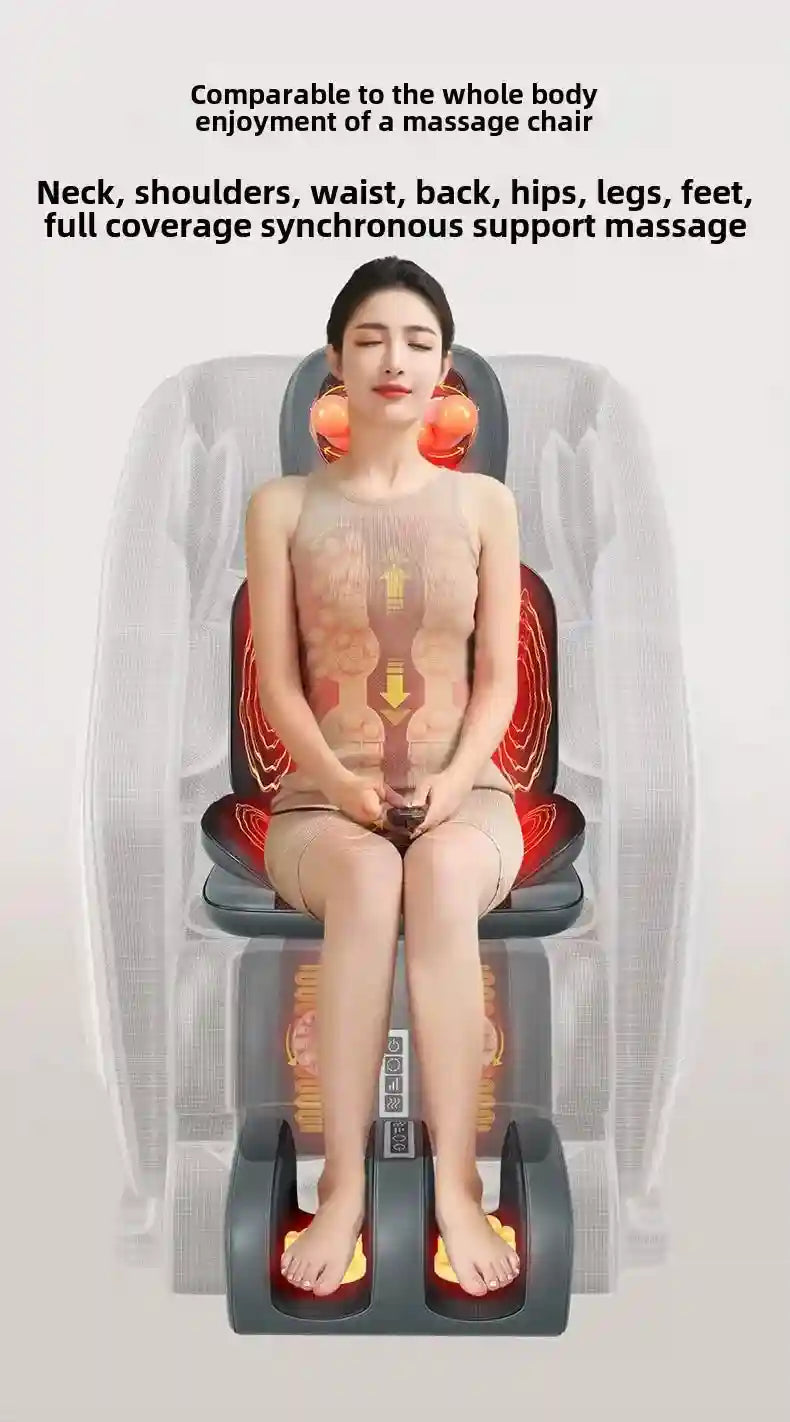 Tidesmit Full Body 5-in-1 Folding Electric Massager with Heat Therapy Massage Roller Tidesmit