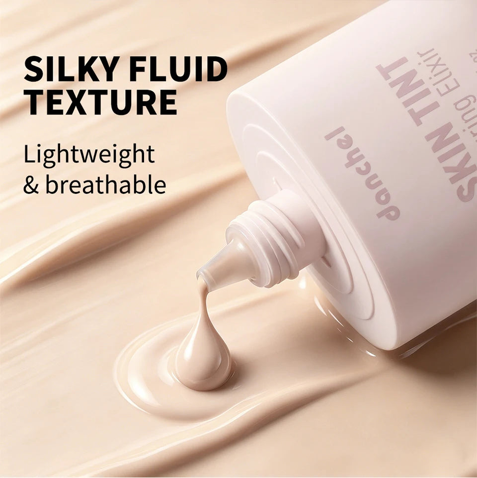 Tidesmit Skin Tint Blurring Elixir Foundation 24 shade concealer palette with hydrating long lasting pore blurring