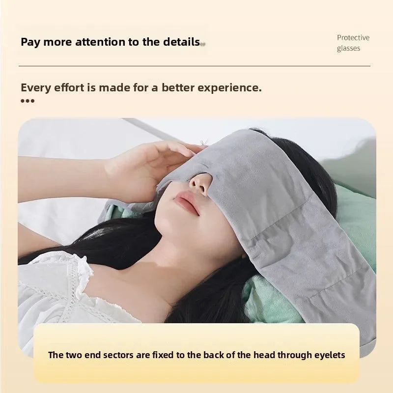 Gravity Weighted Eye Mask for Sleeping Light Blocking Relaxing Sleep Aid for Men and Women Relieve Fatigue Stress Christmas Gift