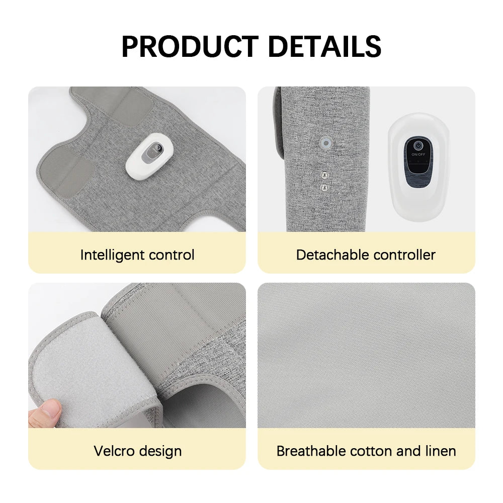 Electric Calf Massager with Heat – Rechargeable Wireless Muscle Relief Body Shaping Massage Equipment Tidesmit