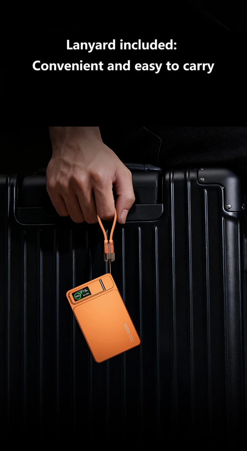 Magnetic Wireless Power Bank 10000mAh with 20W PD Fast Charging Tidesmit