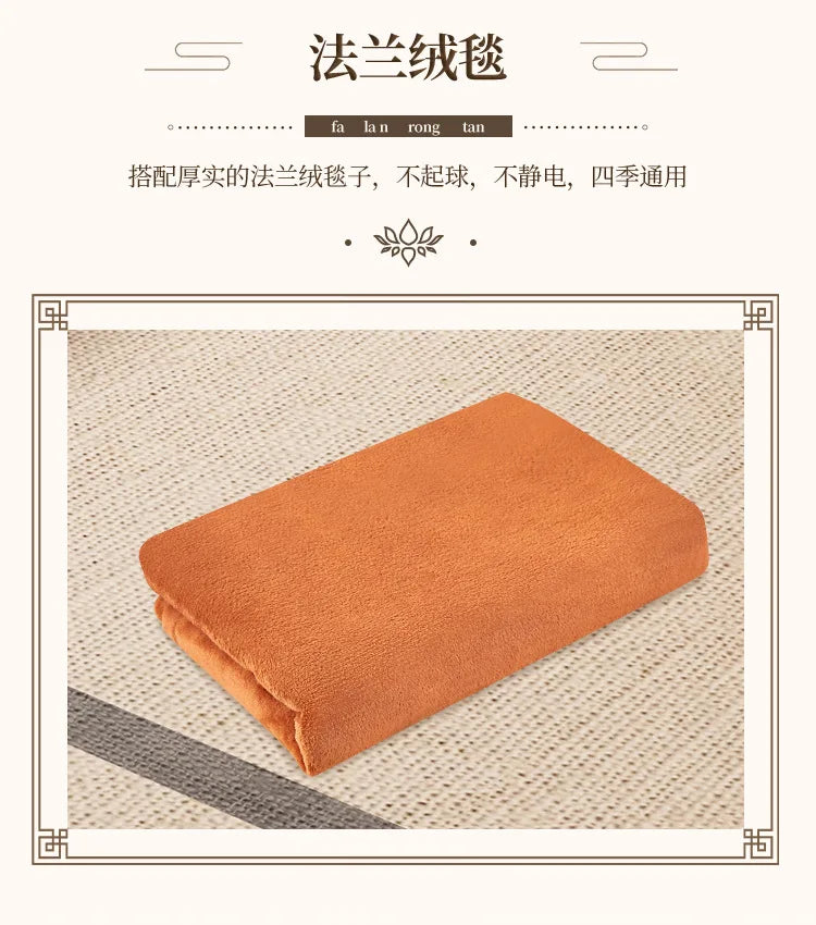 Seat Cushion Meditation Mat Futon Kneeling Meditation Home Thickened Folding Fabric Coconut Palm Zen Mat