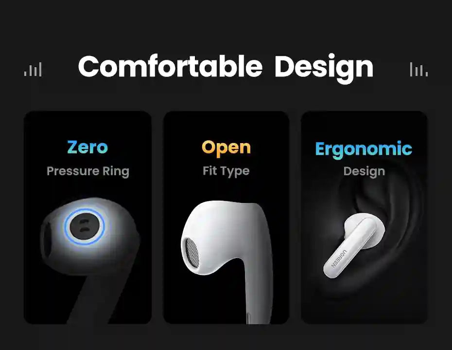 H6 Pro Wireless Headphones with Active Noise Cancellation Tidesmit