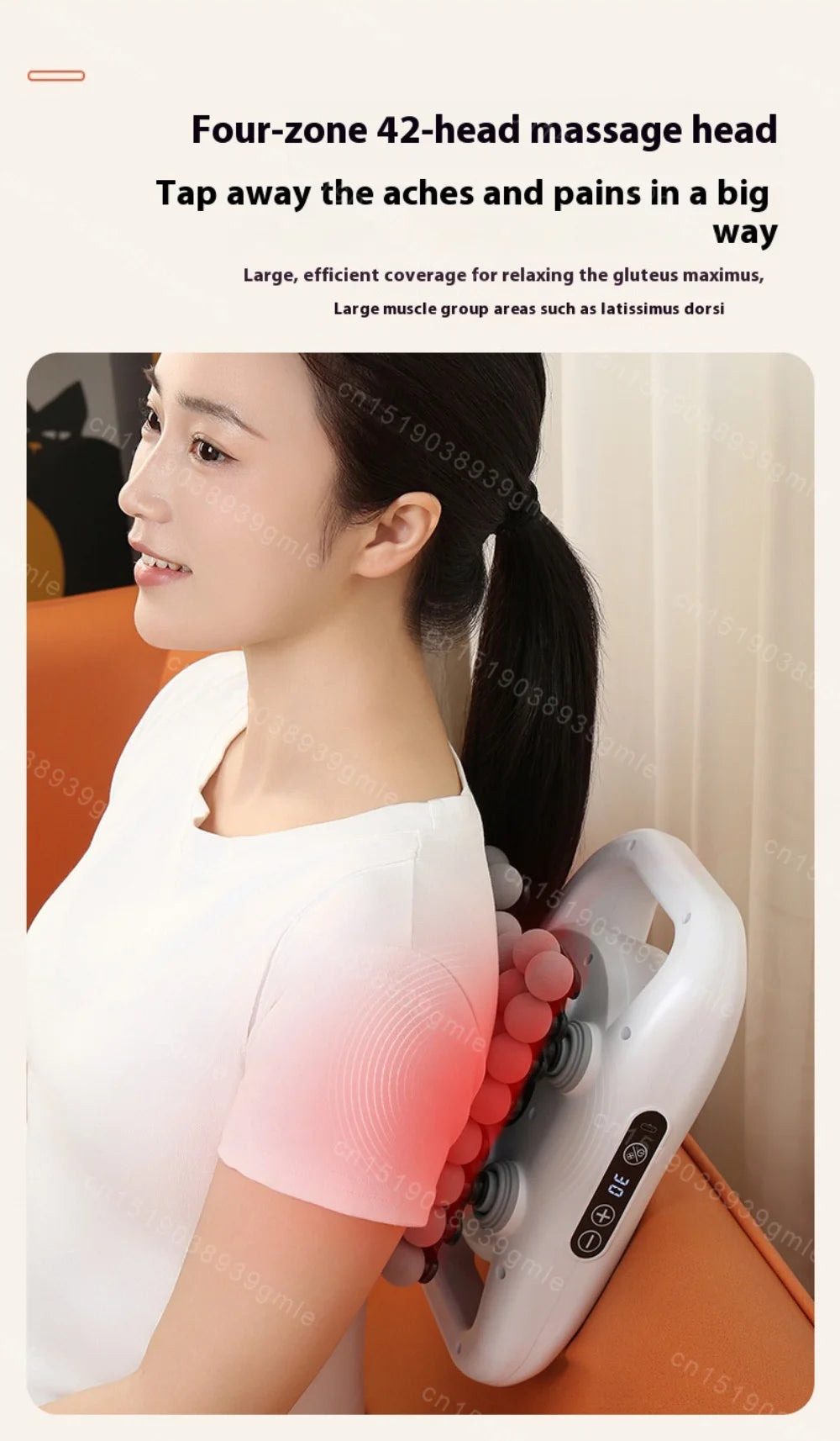 Tidesmit Percussive Therapy Fascia Gun - Deep Tissue Muscle Recovery Fascia Gun Tidesmit