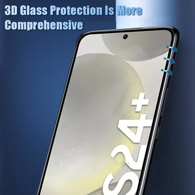 3Pcs HD Tempered Glass for Samsung Galaxy S25 S24 S23 S22 S21 Plus Screen Protector For Samsung Note 20 Ultra 10 9 8 Glass AE Tidesmit