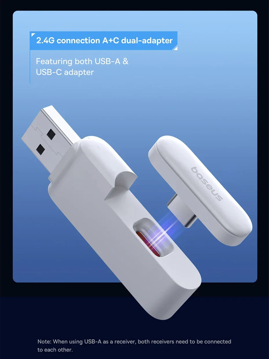 Wireless Gaming Headset 2.4G Bluetooth RGB by Tidesmit Tidesmit