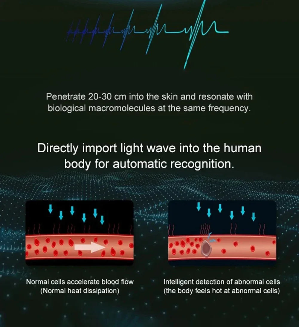 Terahertz Therapy Device for Pain Relief – Portable Ion Blower | Tidesmit Relaxation Treatment Tidesmit