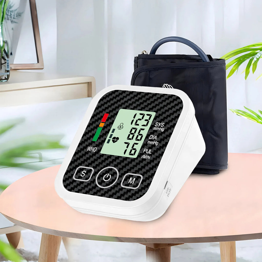 Arm Blood Pressure Monitor Home Medical Blood Pressure Monitoring gauge digital tensiometers Blood pressure meter