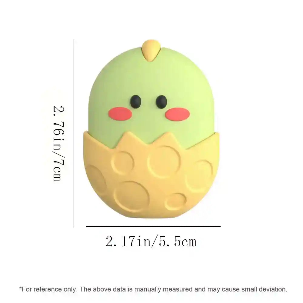 Facial Ice Roller for Depuffing | Silicone Skin Cooling Tool Eye Massage Instrument Yellow Tidesmit
