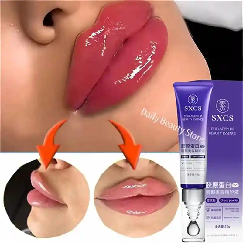Lip Plumper Serum - Hydrating Anti-Wrinkle Treatment by Tidesmit Lip Care Tidesmit