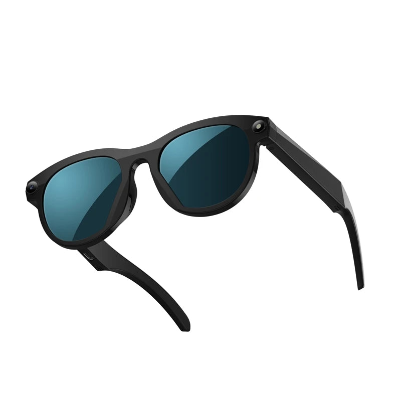 Smart Glasses with AI Translation and Bluetooth Audio | Tidesmit Black Tidesmit