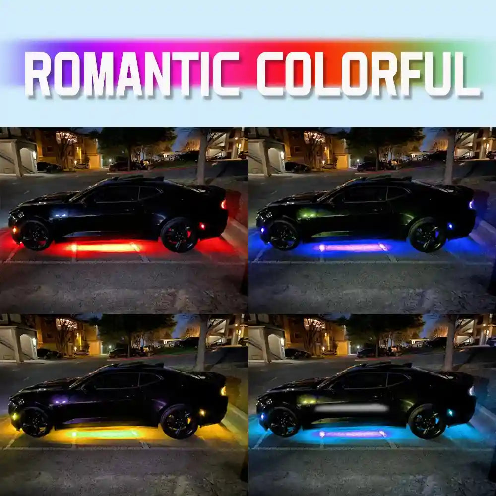 Tidesmit RGB LED Car Chassis Underglow Kit - App & Remote Control Tidesmit