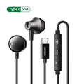 USB-C Wired Earbuds with HiFi Microphone – Tidesmit Stereo Audio USB-C port Tidesmit
