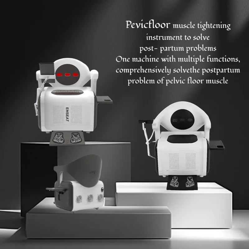 Postpartum Pelvic Floor Chair: Non-Invasive Muscle Stimulator - EU Plug Relaxation Treatment Tidesmit